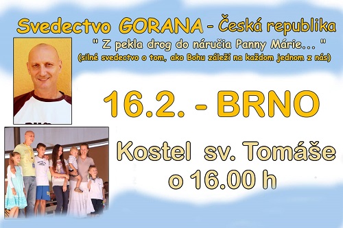 Goran v Brně